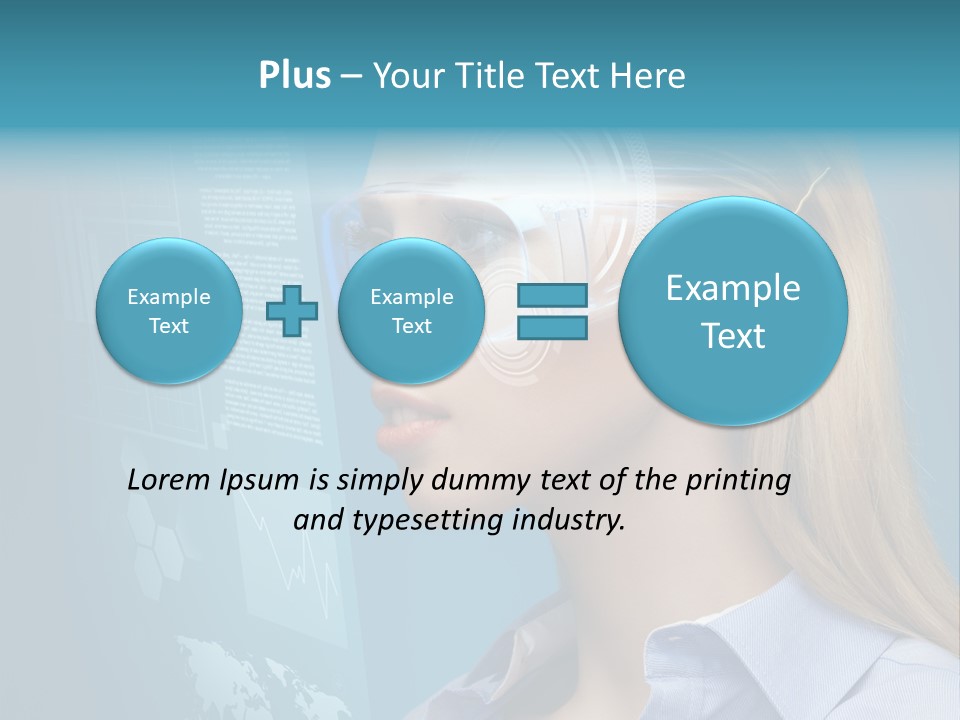 Cyber Touch Interface PowerPoint Template