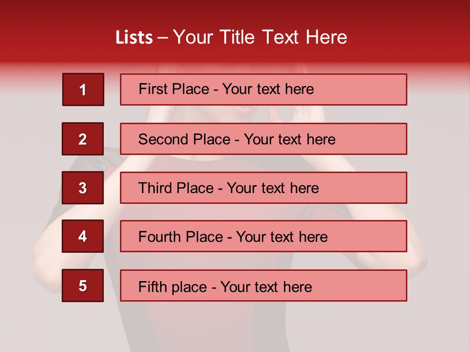 Gorgeous Beauty Calm PowerPoint Template