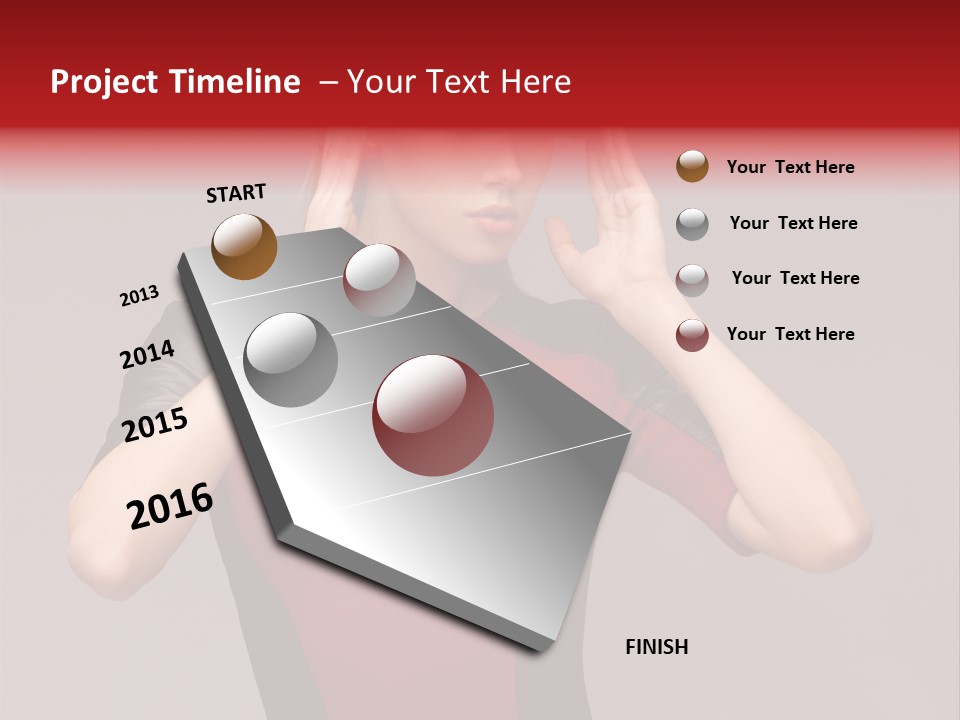 Gorgeous Beauty Calm PowerPoint Template