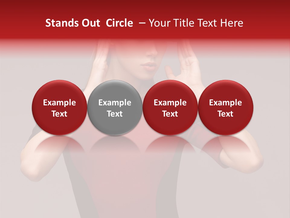 Gorgeous Beauty Calm PowerPoint Template