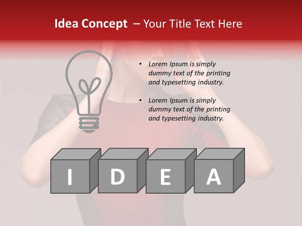 Gorgeous Beauty Calm PowerPoint Template