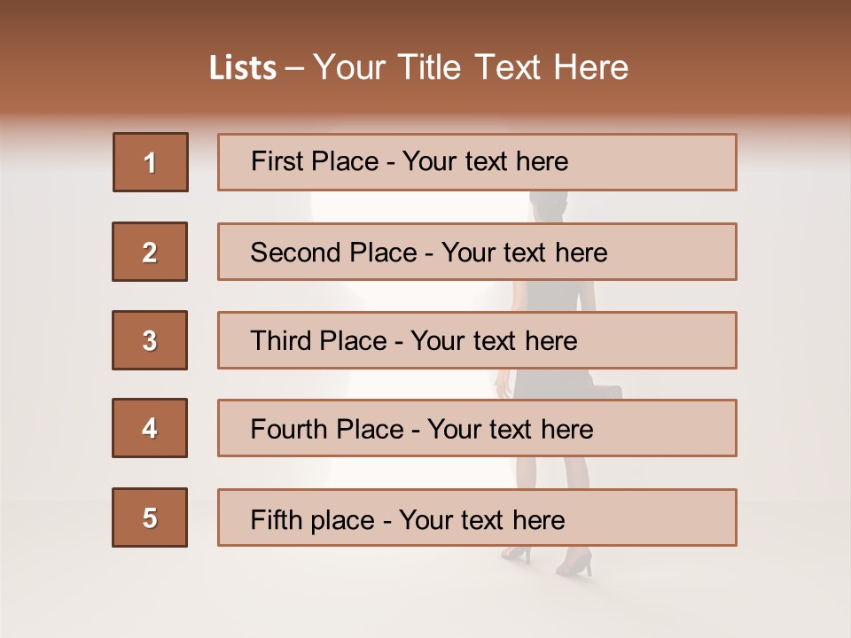 Girl Beginnings Key PowerPoint Template