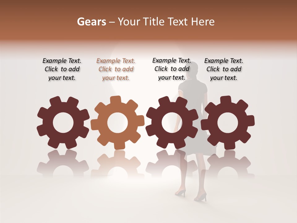 Girl Beginnings Key PowerPoint Template