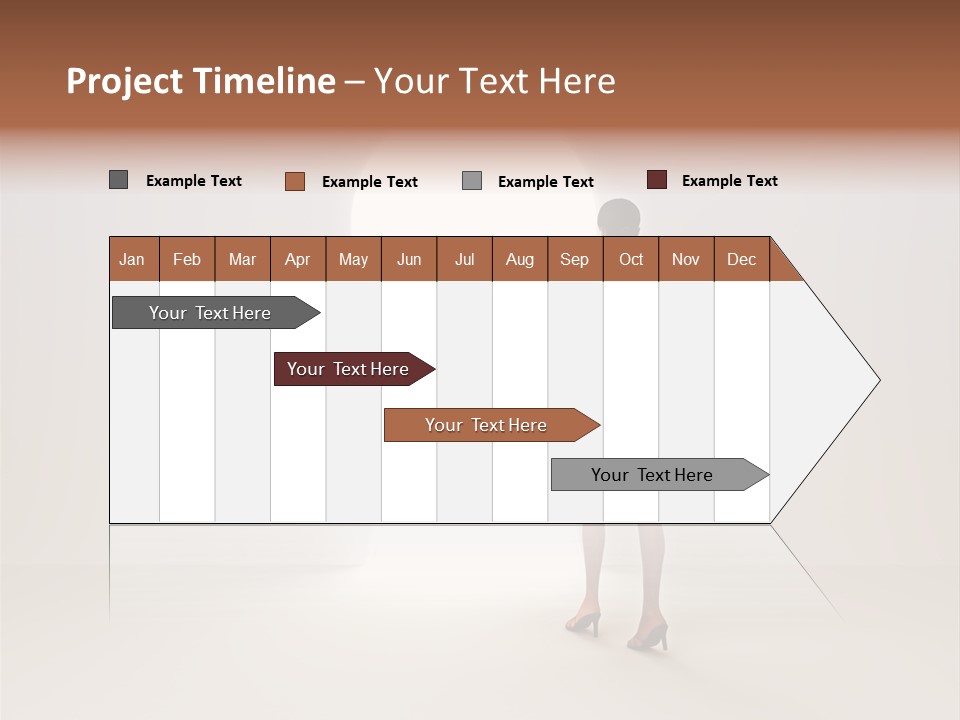 Girl Beginnings Key PowerPoint Template