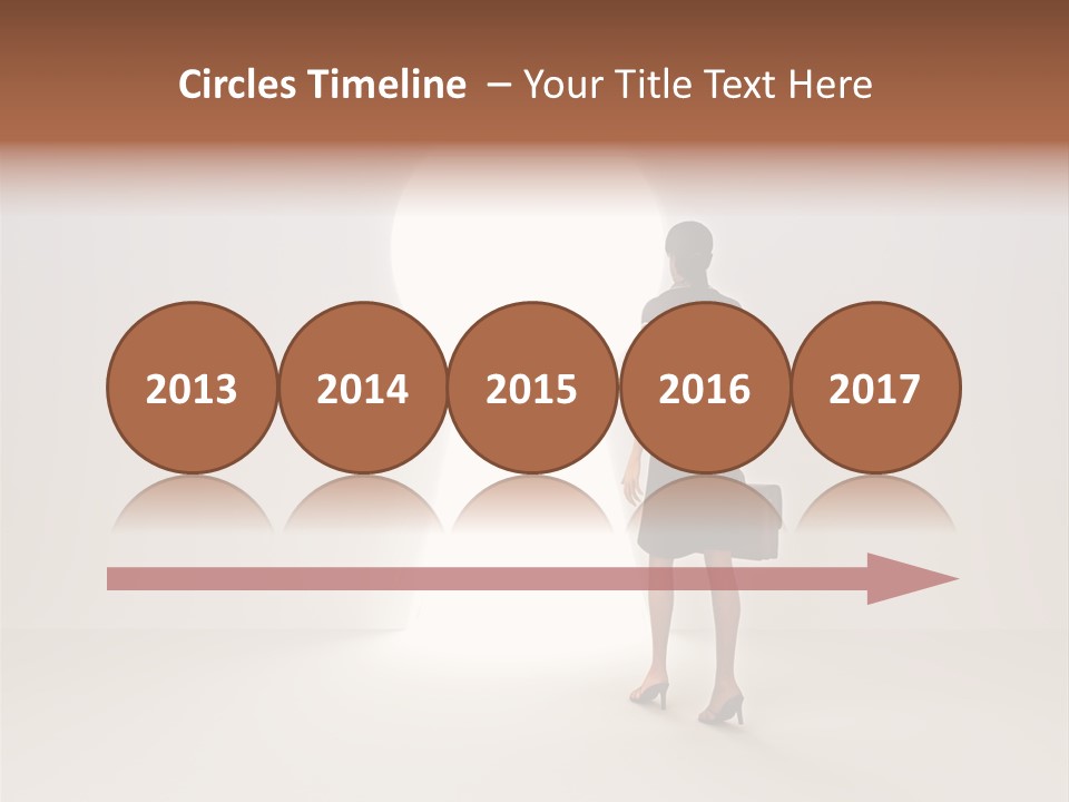 Girl Beginnings Key PowerPoint Template