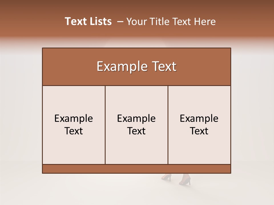 Girl Beginnings Key PowerPoint Template