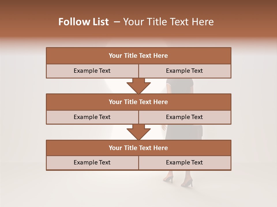 Girl Beginnings Key PowerPoint Template
