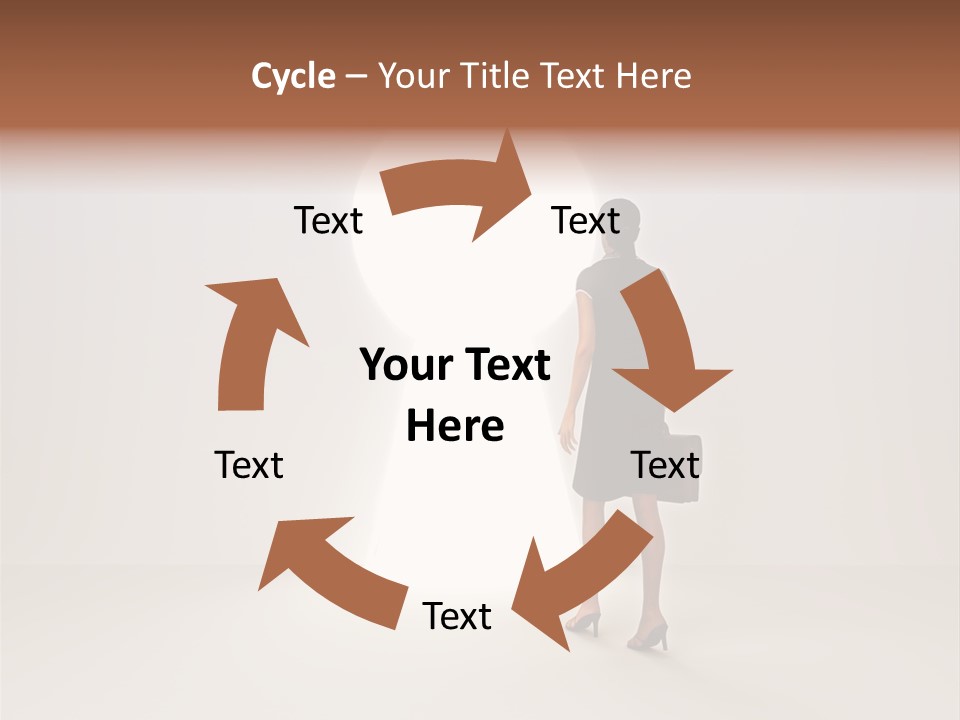 Girl Beginnings Key PowerPoint Template