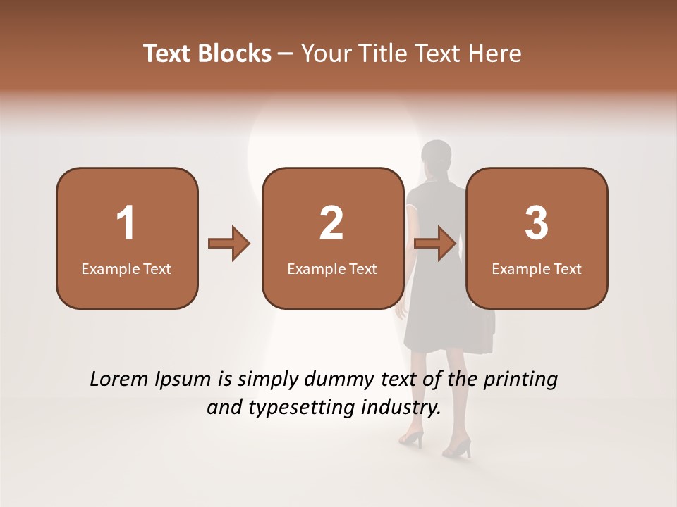 Girl Beginnings Key PowerPoint Template