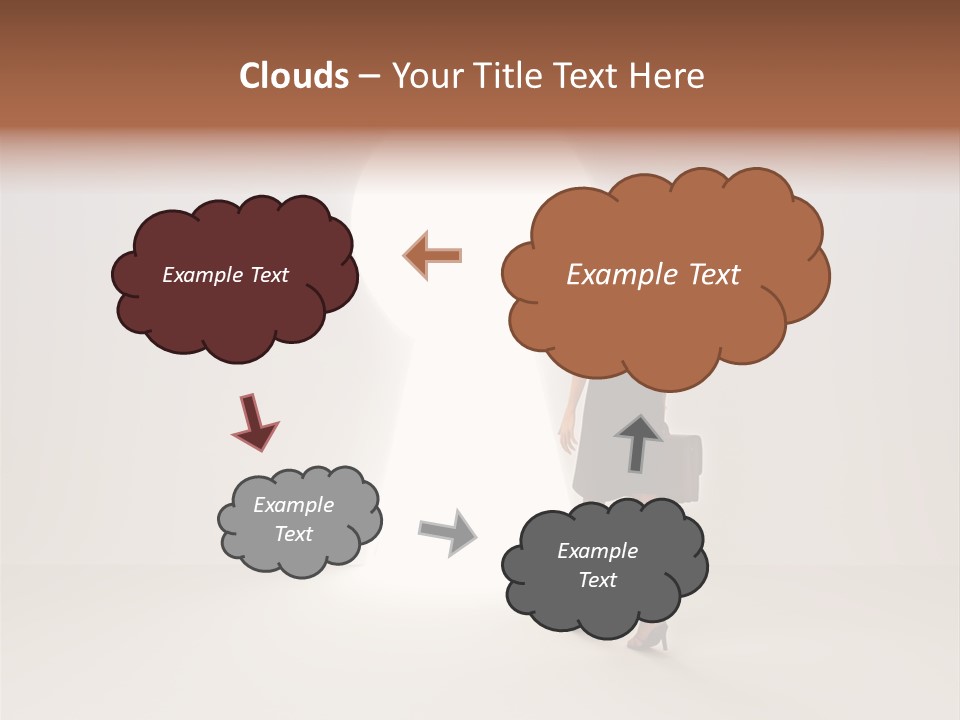 Girl Beginnings Key PowerPoint Template