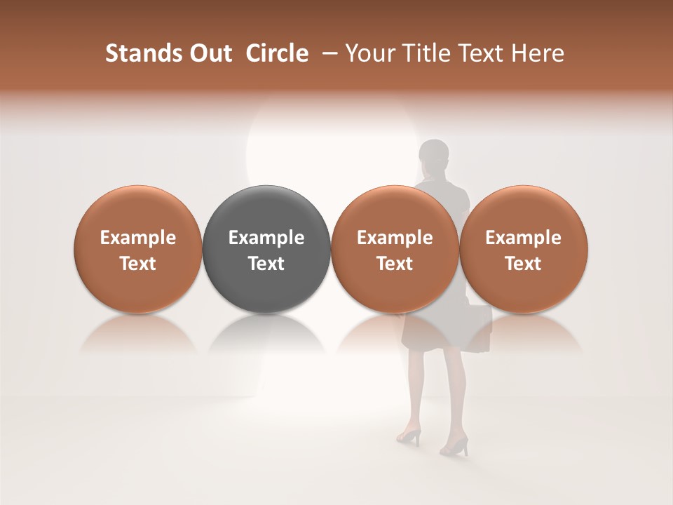 Girl Beginnings Key PowerPoint Template