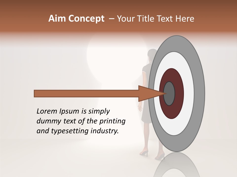 Girl Beginnings Key PowerPoint Template