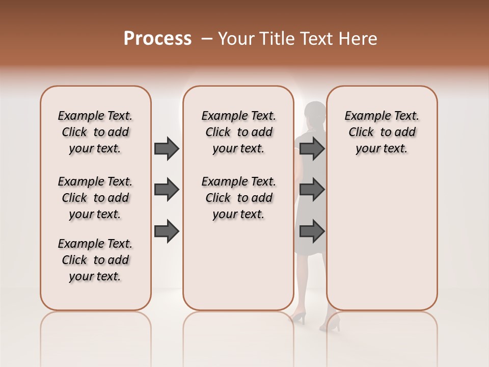 Girl Beginnings Key PowerPoint Template