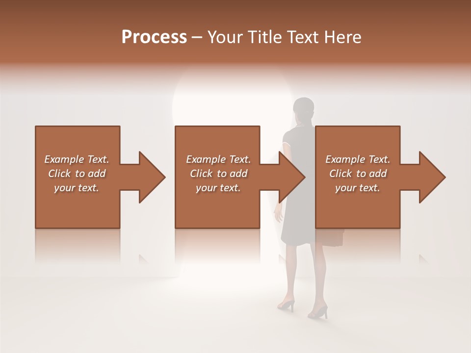 Girl Beginnings Key PowerPoint Template