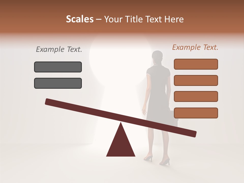 Girl Beginnings Key PowerPoint Template