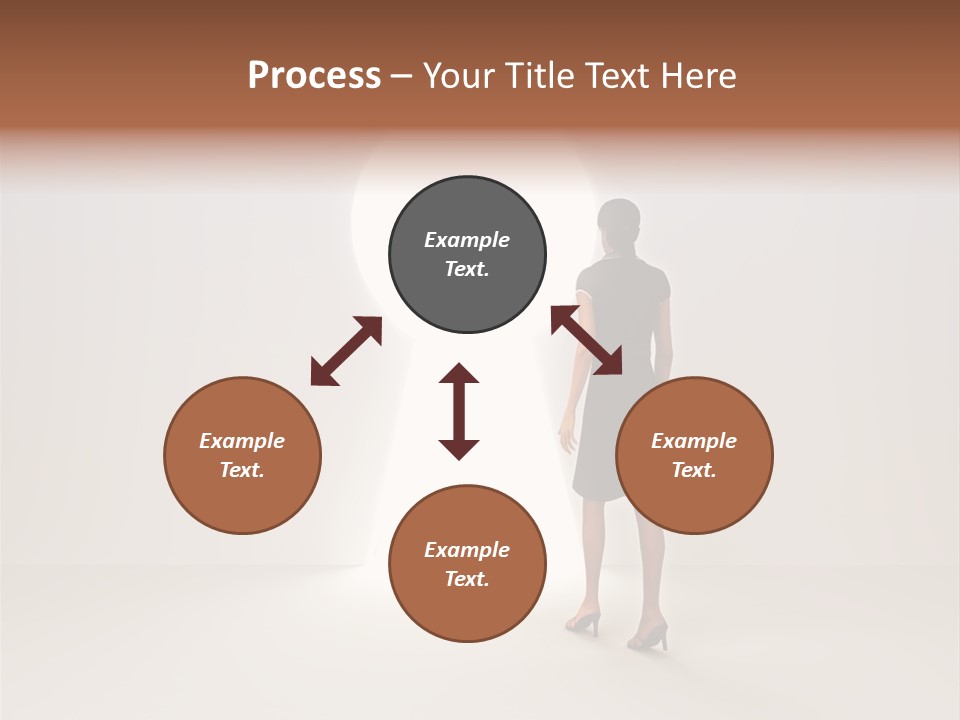 Girl Beginnings Key PowerPoint Template