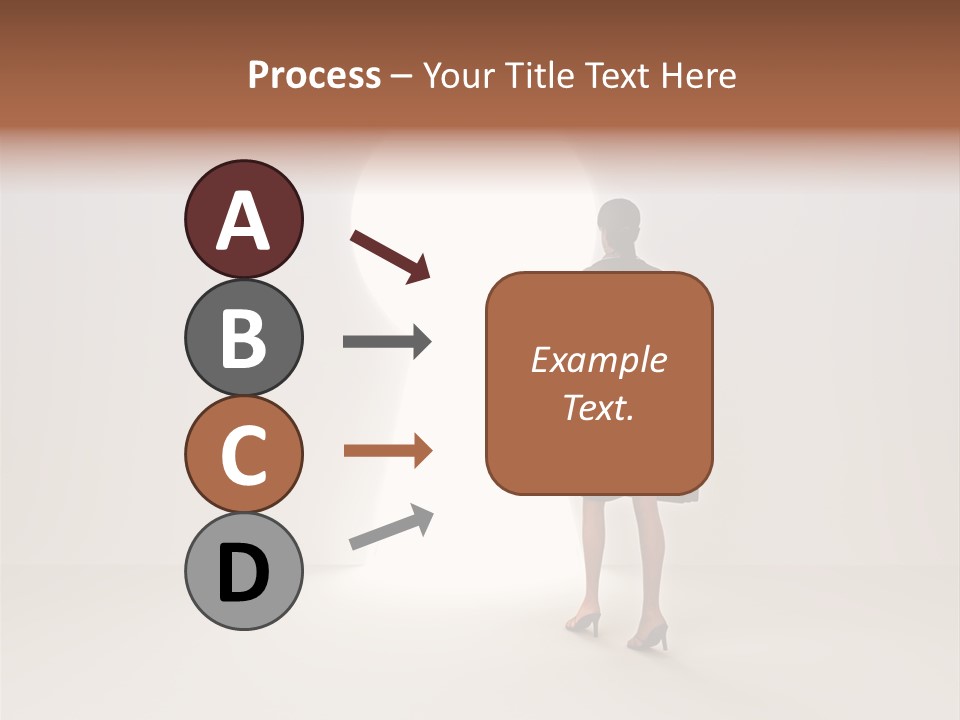 Girl Beginnings Key PowerPoint Template