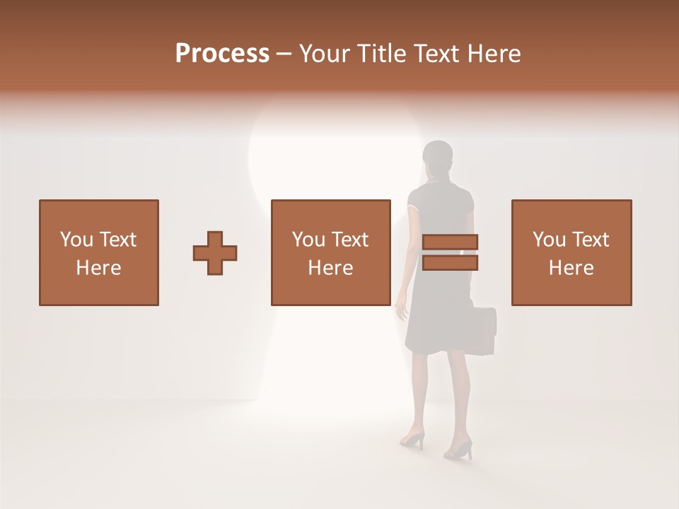 Girl Beginnings Key PowerPoint Template