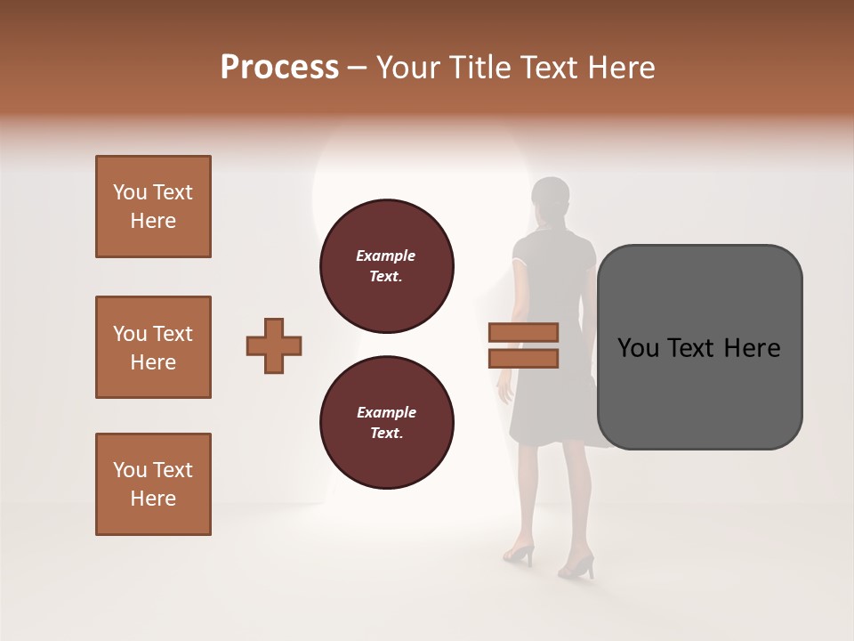 Girl Beginnings Key PowerPoint Template