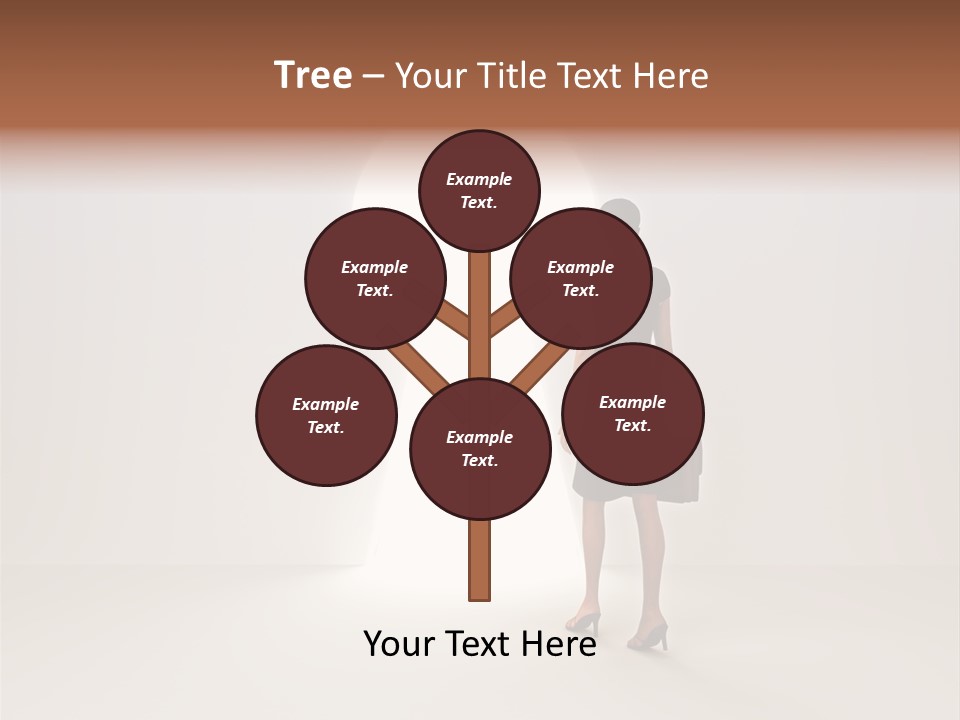 Girl Beginnings Key PowerPoint Template