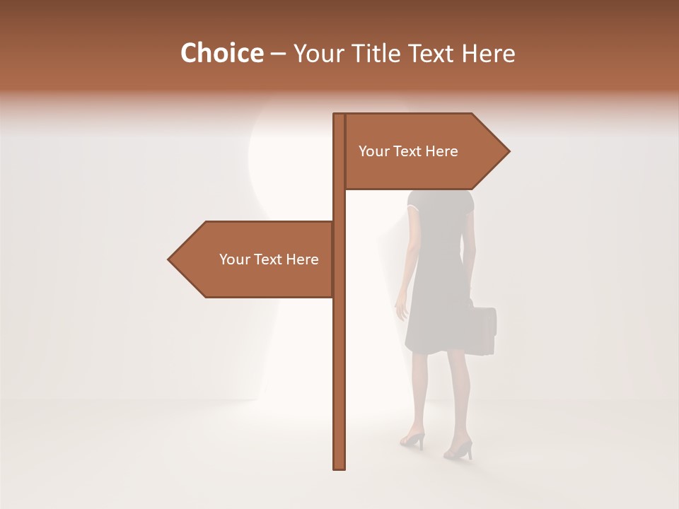 Girl Beginnings Key PowerPoint Template