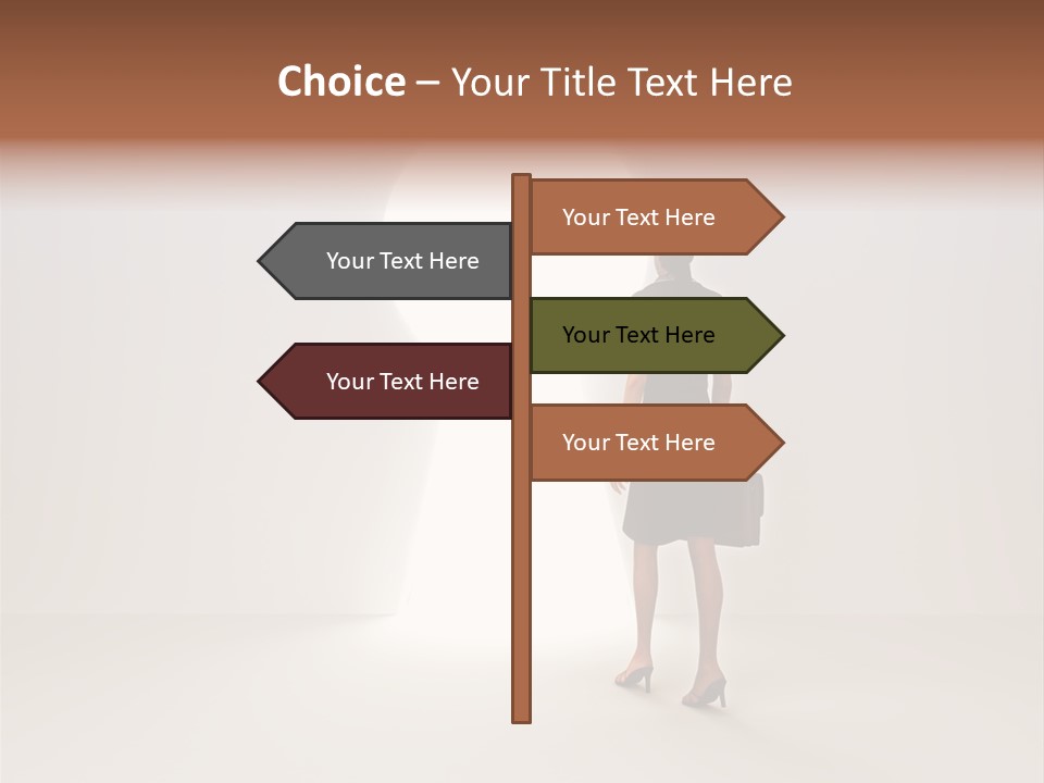 Girl Beginnings Key PowerPoint Template