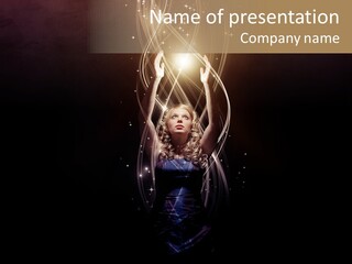 Woman Spirit Religion PowerPoint Template