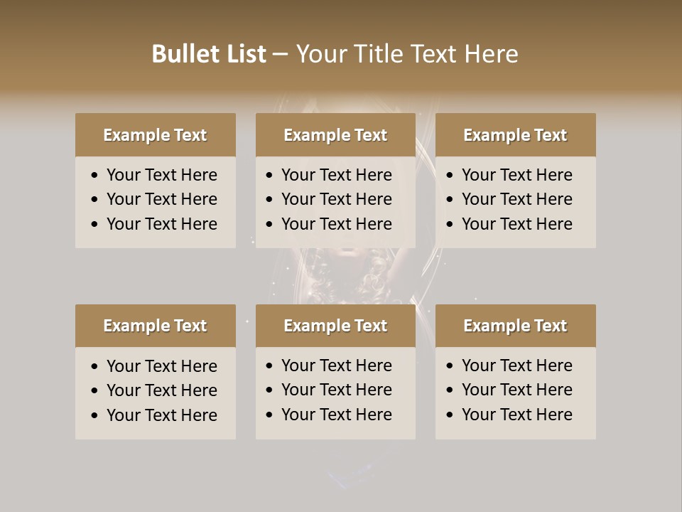 Woman Spirit Religion PowerPoint Template