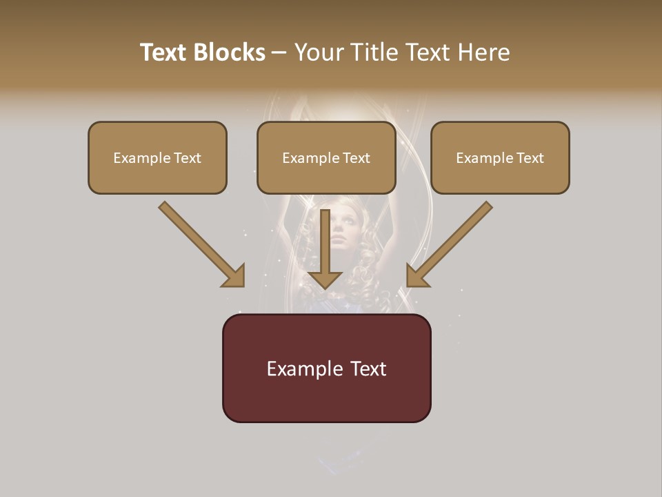 Woman Spirit Religion PowerPoint Template