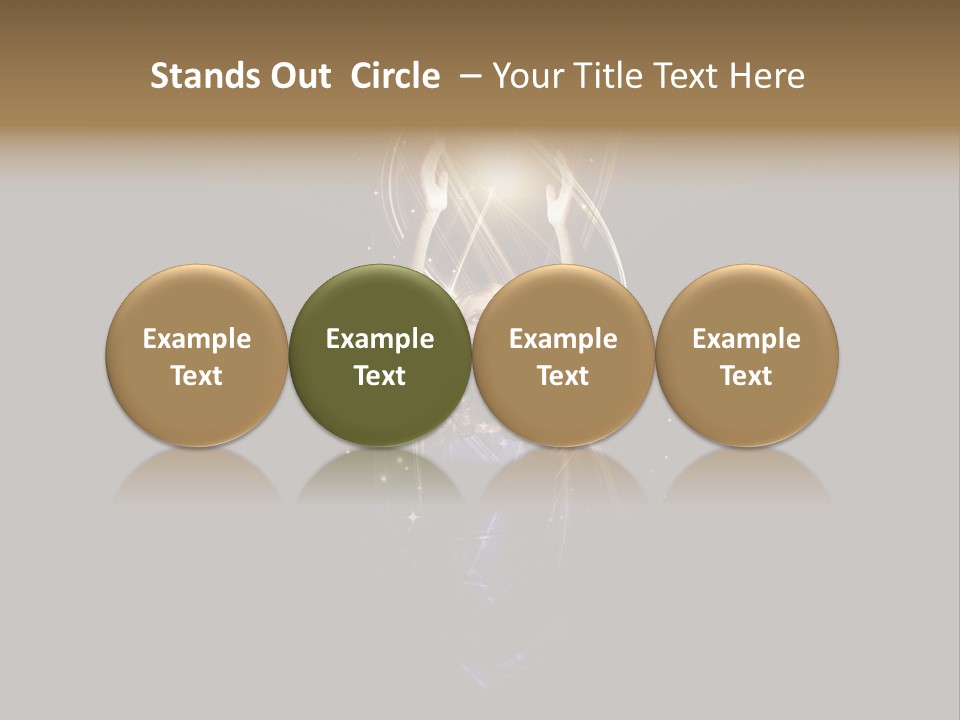 Woman Spirit Religion PowerPoint Template