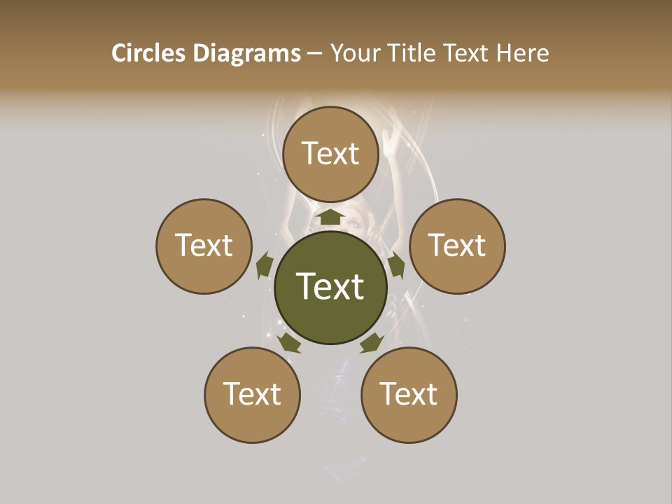 Woman Spirit Religion PowerPoint Template