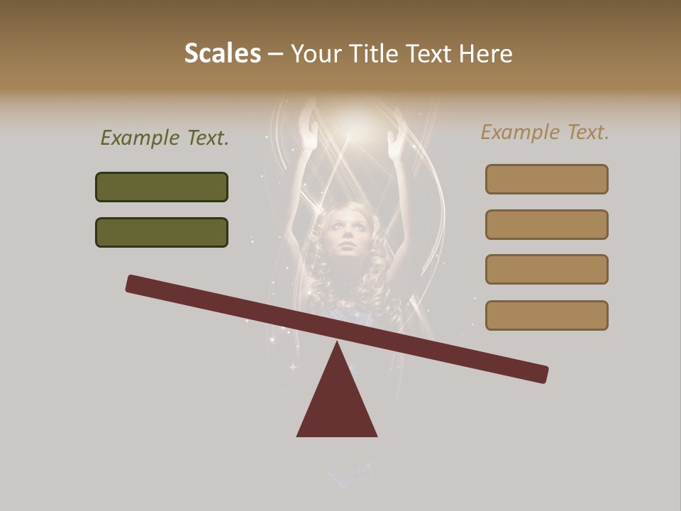 Woman Spirit Religion PowerPoint Template