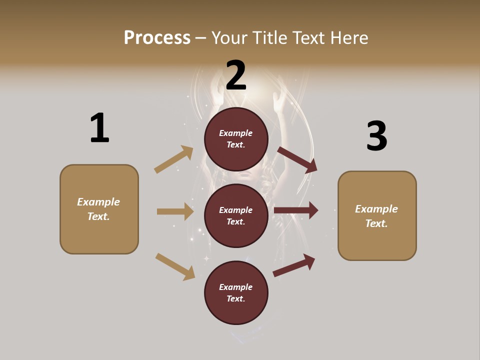 Woman Spirit Religion PowerPoint Template