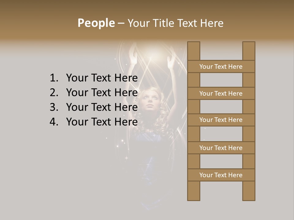 Woman Spirit Religion PowerPoint Template