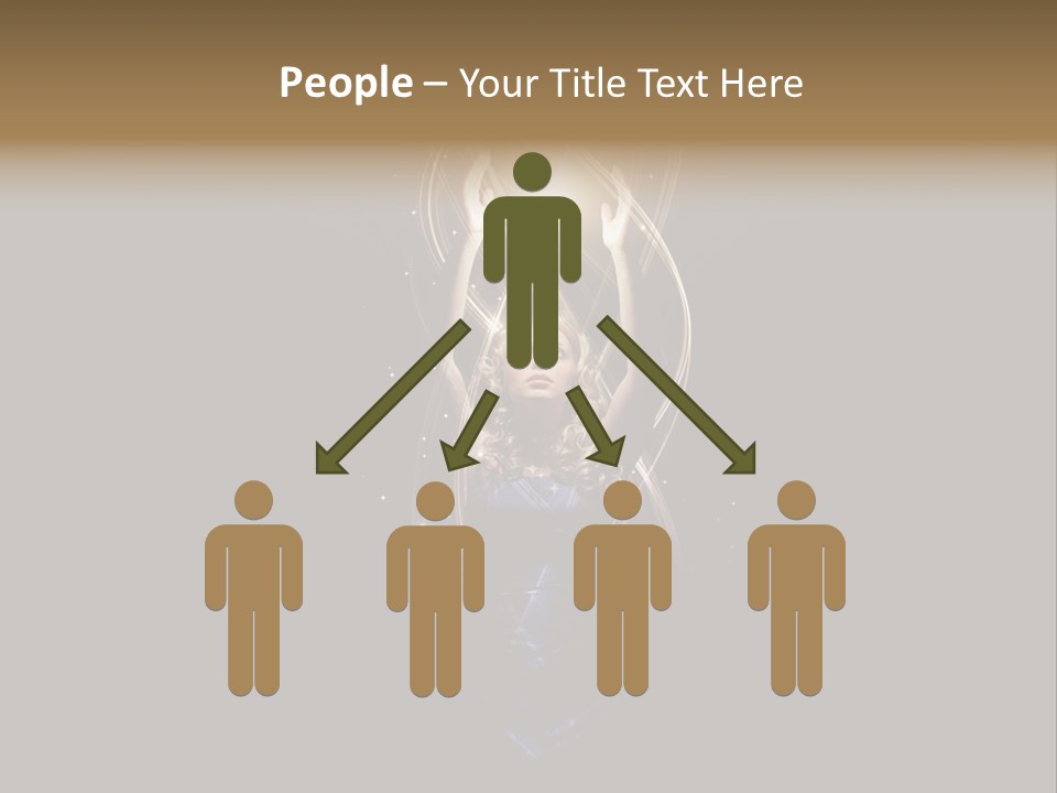 Woman Spirit Religion PowerPoint Template