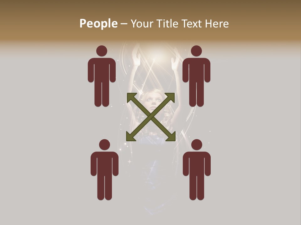 Woman Spirit Religion PowerPoint Template