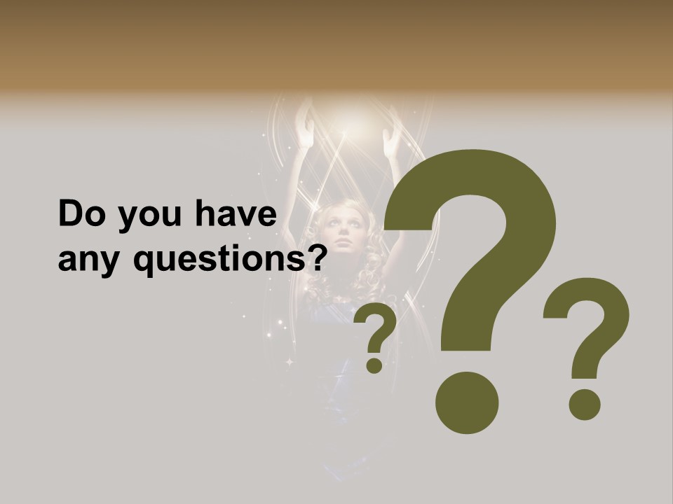 Woman Spirit Religion PowerPoint Template