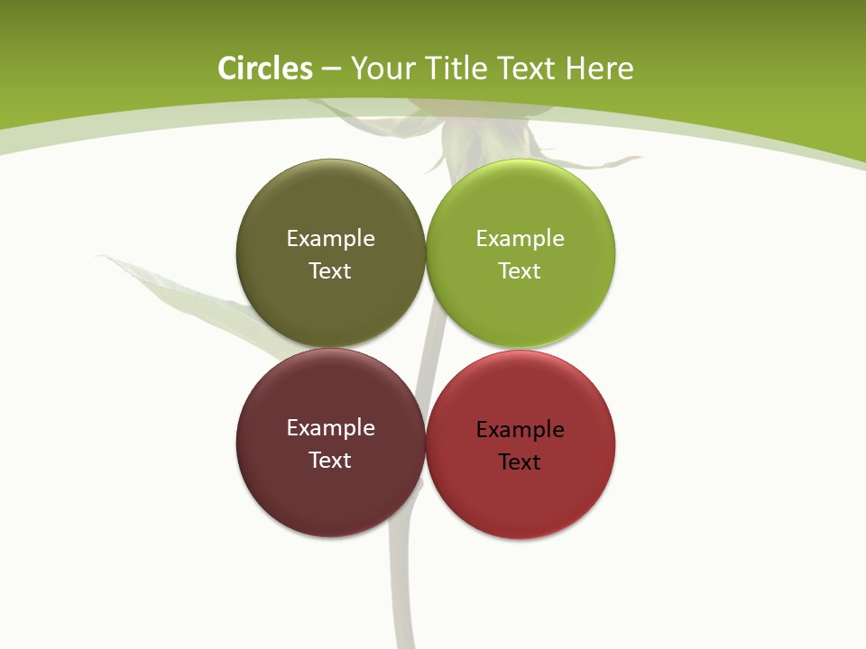 Design Red Close PowerPoint Template