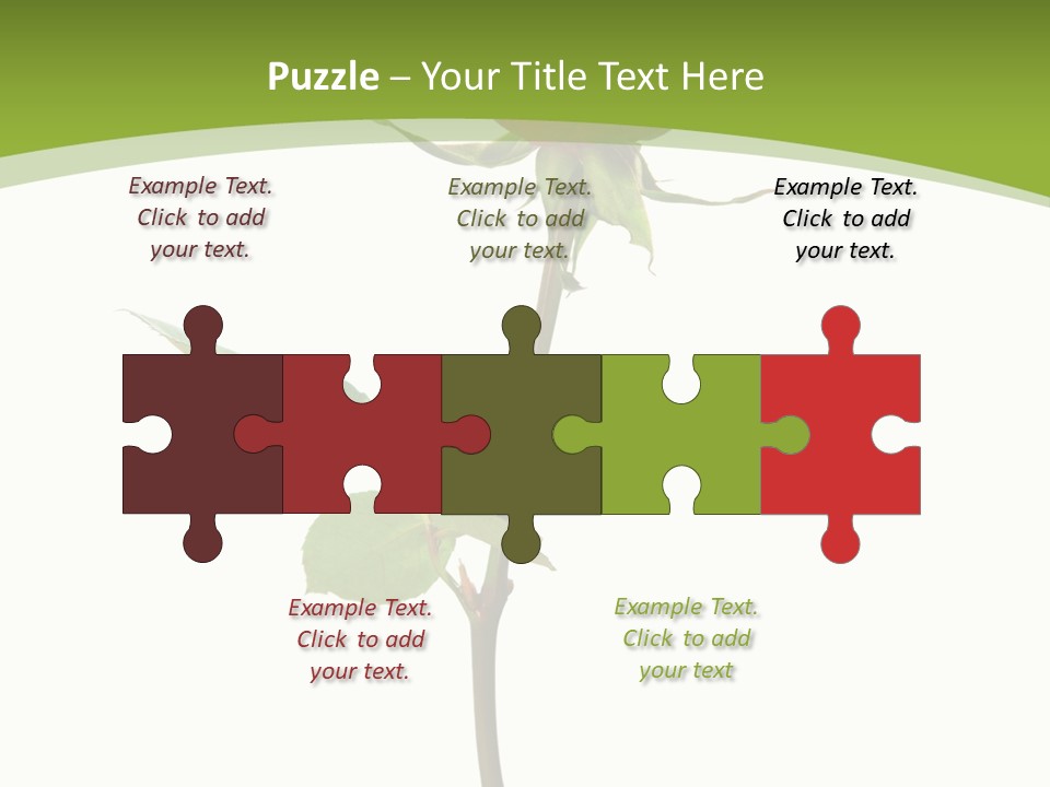 Design Red Close PowerPoint Template