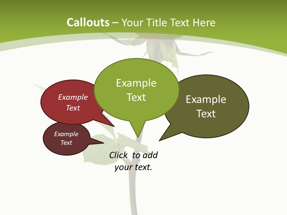 Design Red Close PowerPoint Template
