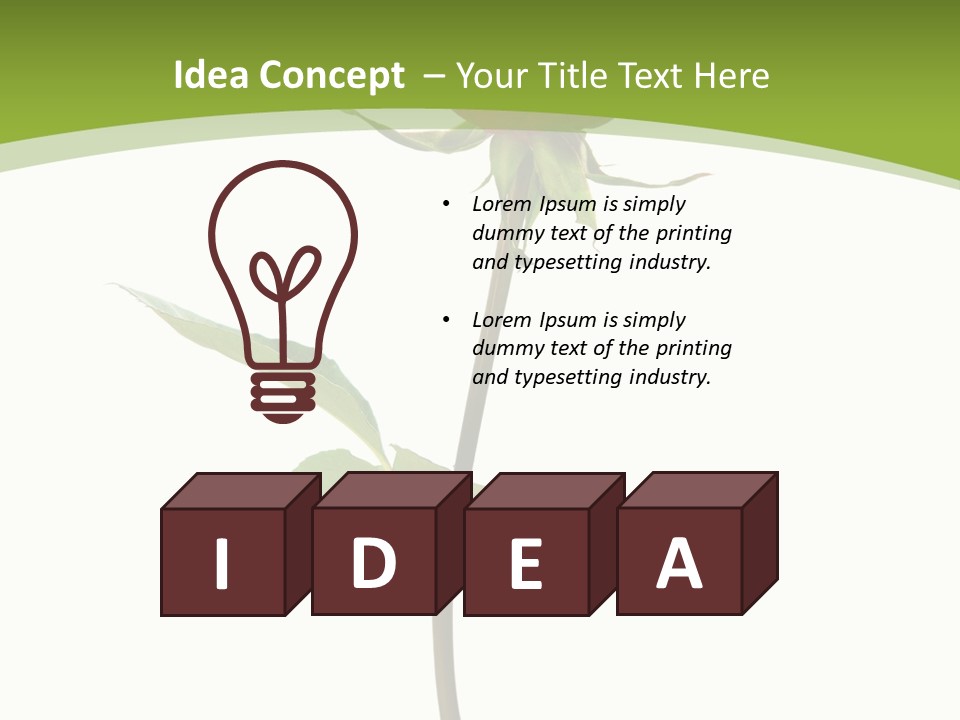 Design Red Close PowerPoint Template