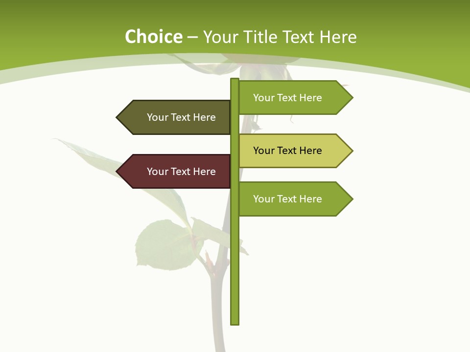 Design Red Close PowerPoint Template
