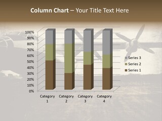 Sepia Fuselage History PowerPoint Template