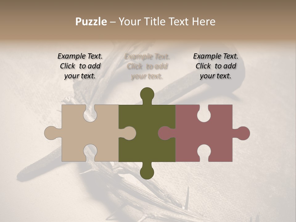 Catholic Sign Christianity PowerPoint Template