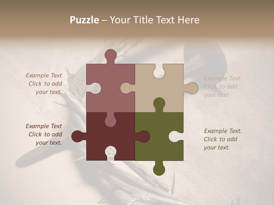 Catholic Sign Christianity PowerPoint Template