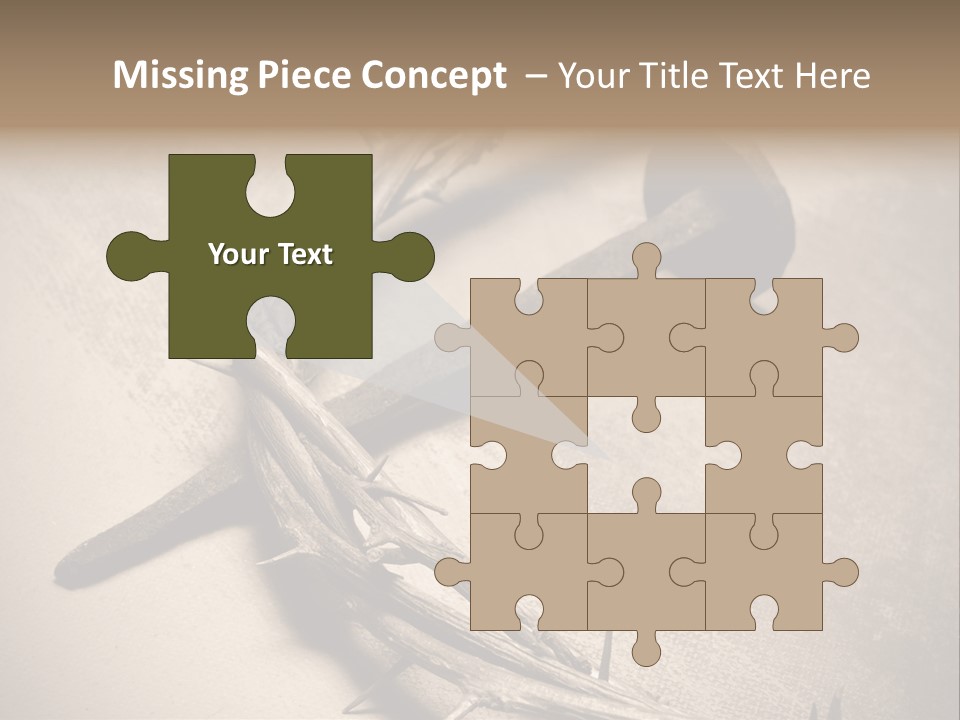 Catholic Sign Christianity PowerPoint Template