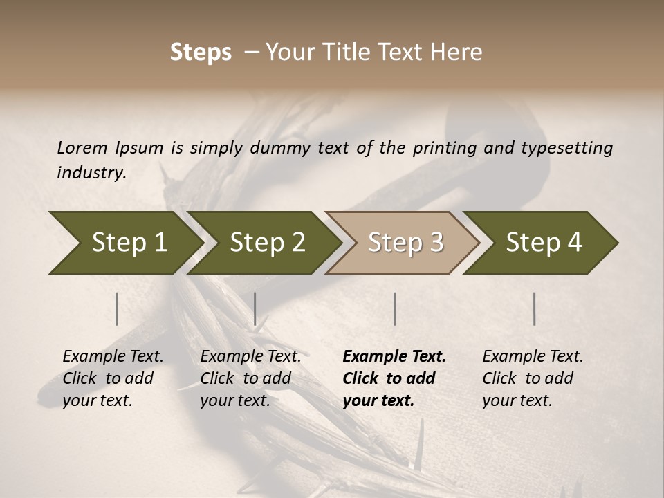 Catholic Sign Christianity PowerPoint Template