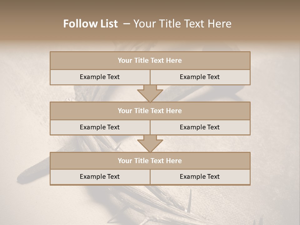 Catholic Sign Christianity PowerPoint Template