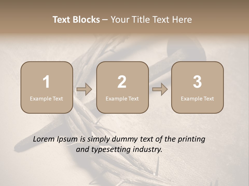 Catholic Sign Christianity PowerPoint Template