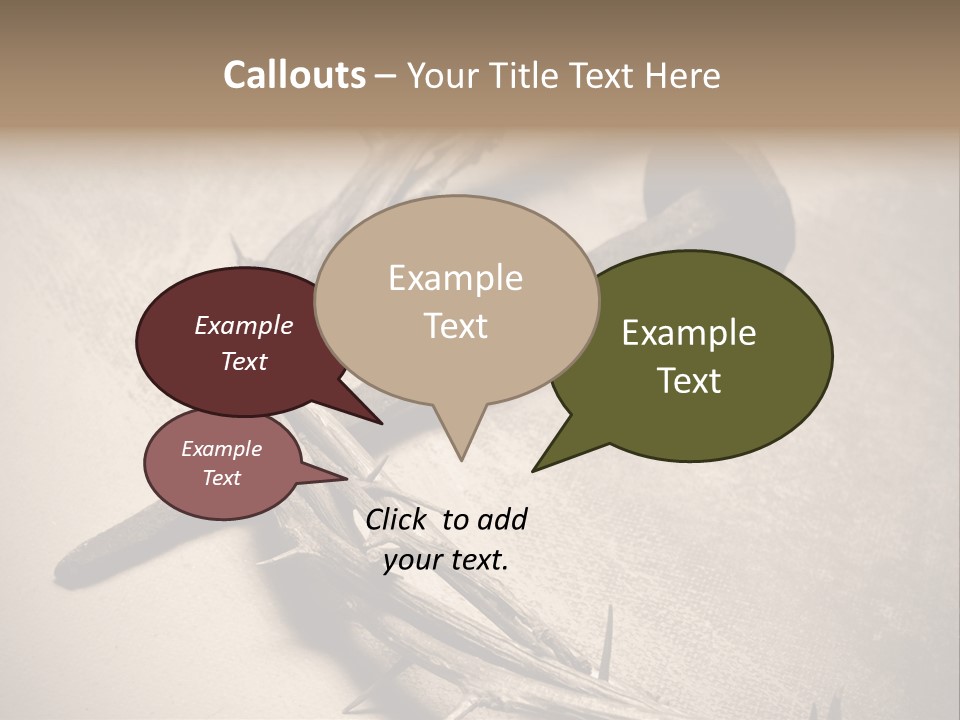 Catholic Sign Christianity PowerPoint Template